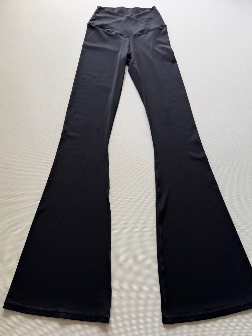 aerie Black High-Waist Flared Leggings
